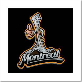 Montreal City Badge Posters and Art
